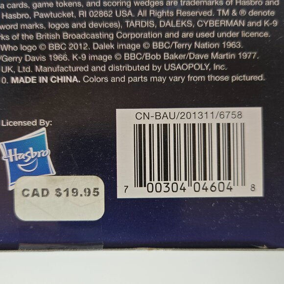 NEW SEALED Doctor Who Trivial Pursuit Game 50th Anniversary Edition NIB - Picture 8 of 8